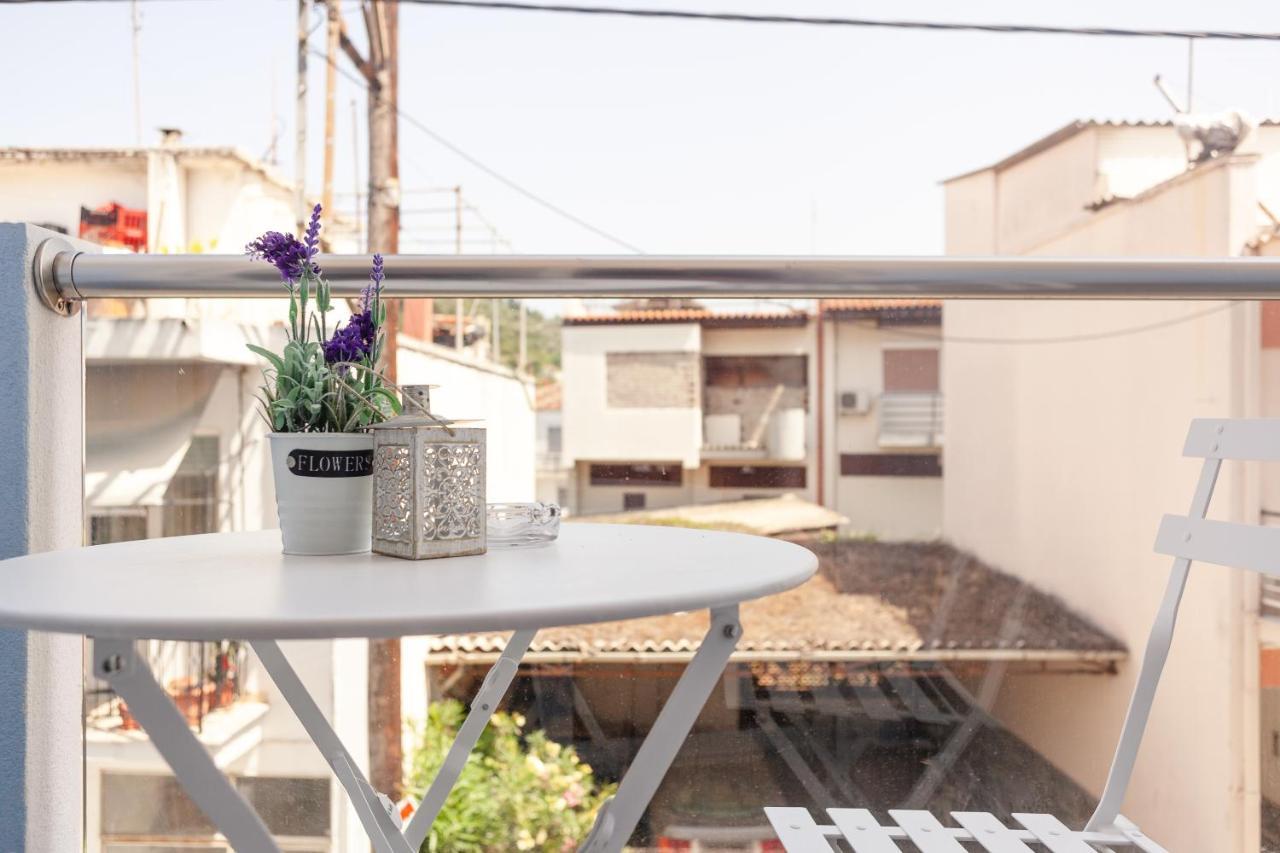 Diamanti Apartments Downtown Тасос Экстерьер фото